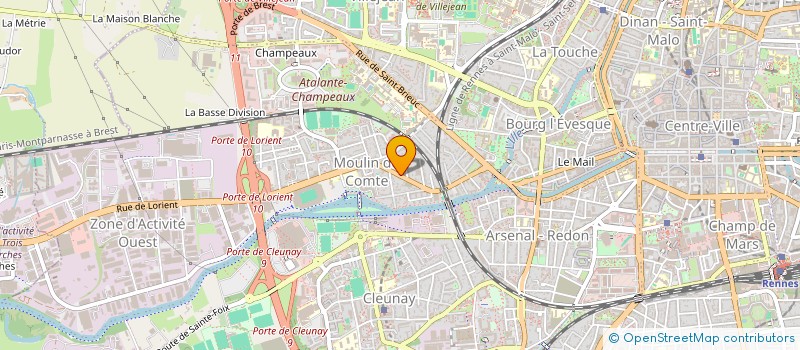 localisation de l'entreprise MONSIEUR GERARD PELLEN à RENNES