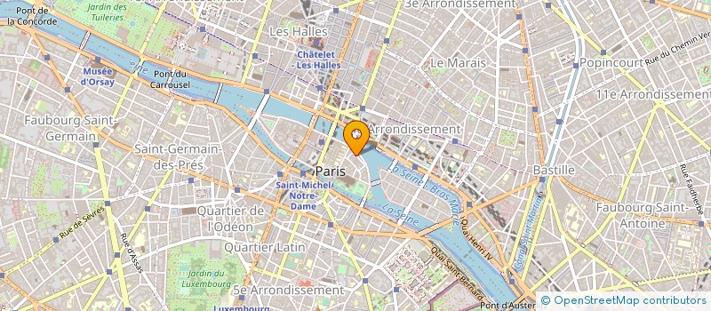 localisation de l'entreprise MONSIEUR GERARD PELLETIER à PARIS