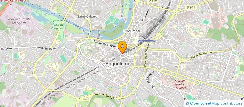 localisation de l'entreprise MONSIEUR GERARD PENOUTY à ANGOULEME