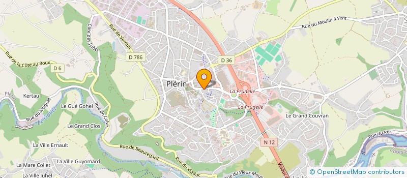 localisation de l'entreprise MONSIEUR GERARD PERDRIEL à PLERIN
