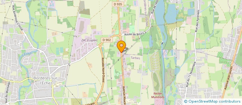 localisation de l'entreprise MONSIEUR GERARD PEREZ à BORDERES-SUR-L'ECHEZ