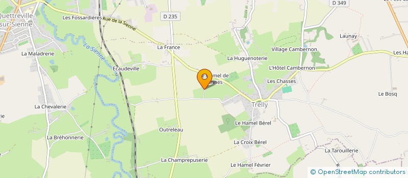 localisation de l'entreprise MONSIEUR GERARD PERIER  QUETTREVILLE-SUR-SIENNE