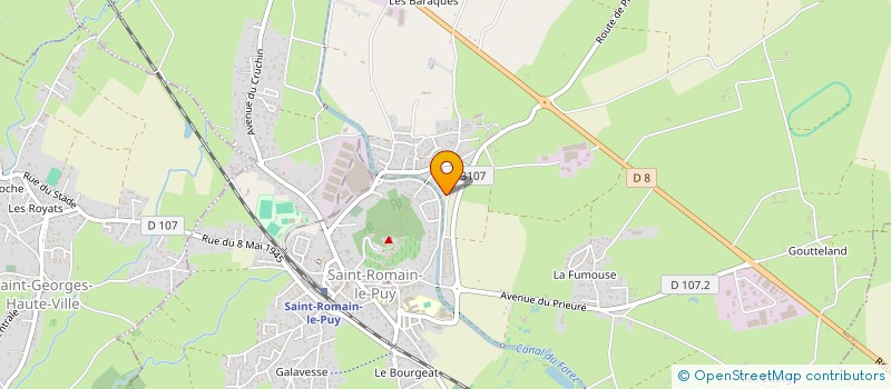 localisation de l'entreprise MONSIEUR GERARD PEROL  MONTBRISON