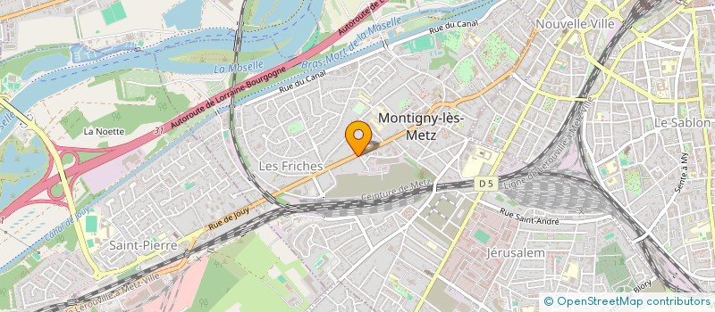 localisation de l'entreprise MONSIEUR GERARD PEROTIN à MONTIGNY-LES-METZ