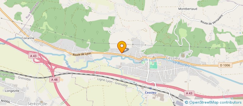 localisation de l'entreprise MONSIEUR GERARD PERREAU  LA BATIE-MONTGASCON