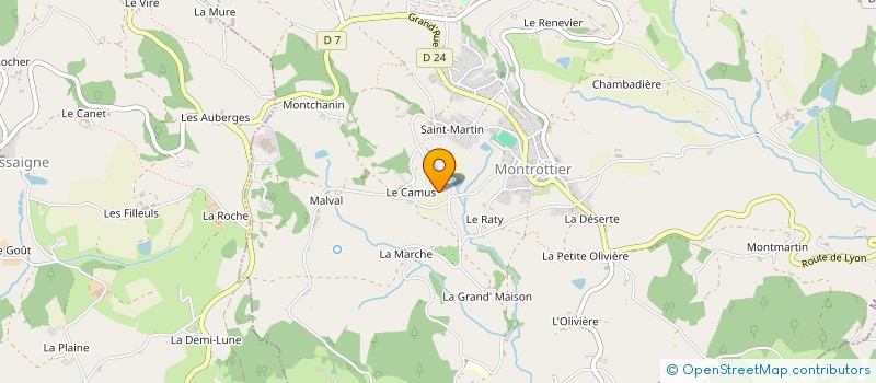 localisation de l'entreprise MONSIEUR GERARD PERRIER à VILLECHENEVE