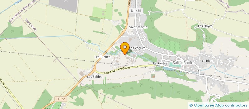localisation de l'entreprise MONSIEUR GERARD PERTICOZ à SAINT-SAVIN
