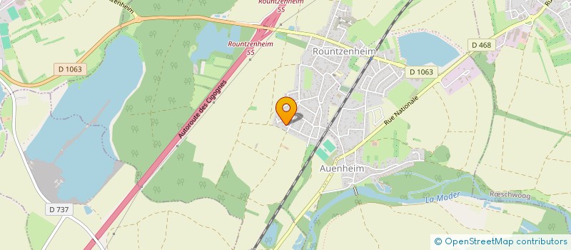 localisation de l'entreprise MONSIEUR GERARD PETER  RSCHWOOG