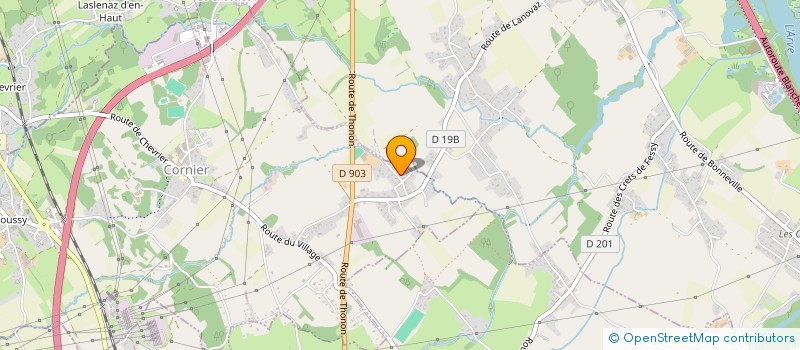 localisation de l'entreprise MONSIEUR GERARD PETIT  CORNIER