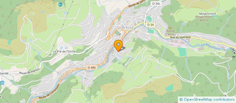 localisation de l'entreprise MONSIEUR GERARD PHILIPPE à LA BRESSE