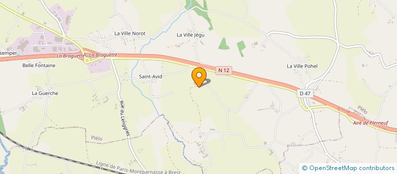 localisation de l'entreprise MONSIEUR GERARD PHILIPPE à PLELO