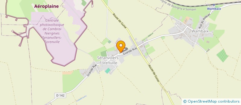 localisation de l'entreprise MONSIEUR GERARD PHILIPPE à SERANVILLERS-FORENVILLE