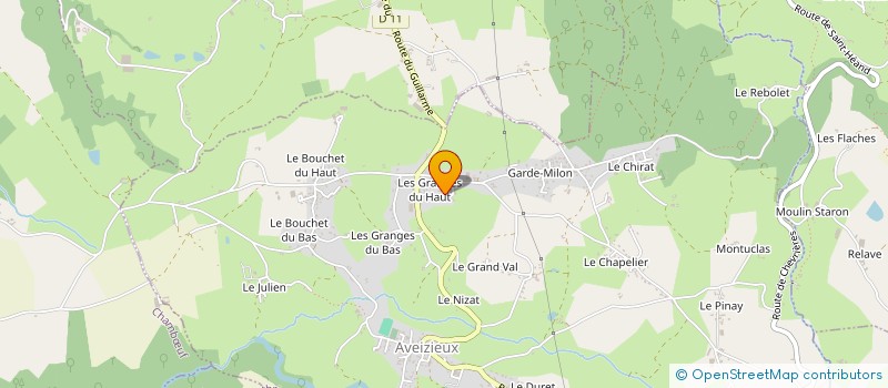 localisation de l'entreprise MONSIEUR GERARD PHILIS à AVEIZIEUX