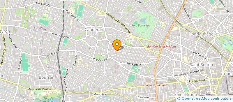 localisation de l'entreprise MONSIEUR GERARD PICCOLI à BORDEAUX