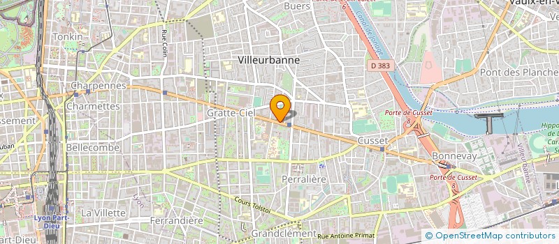 localisation de l'entreprise MONSIEUR GERARD PICOT à VILLEURBANNE