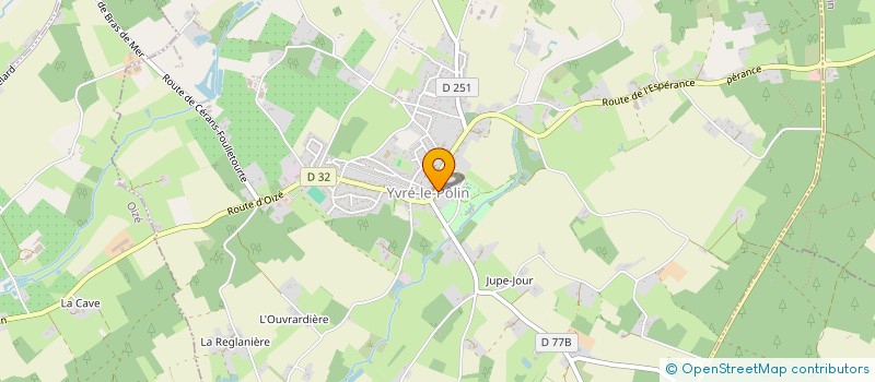 localisation de l'entreprise MONSIEUR GERARD PIEDVACHE à PARIGNE-LE-POLIN