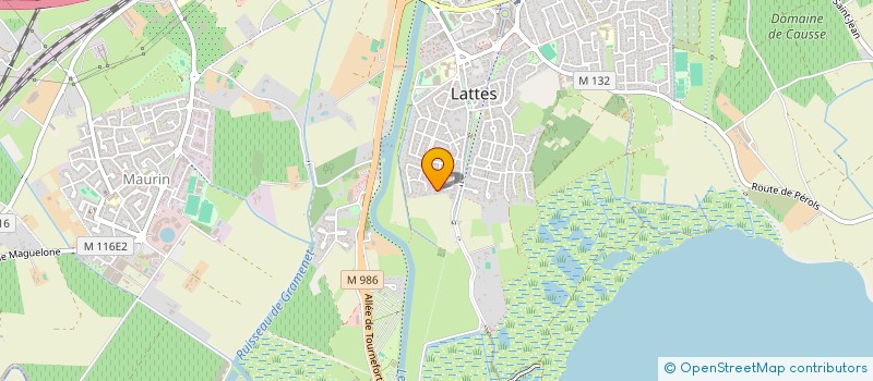 localisation de l'entreprise MONSIEUR GERARD PIETRAVALLE à LATTES