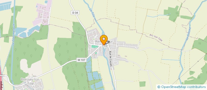 localisation de l'entreprise MONSIEUR GERARD PILARD  REMILLY-SUR-TILLE