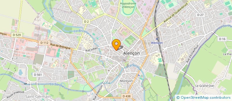 localisation de l'entreprise MONSIEUR GERARD PIOLLET à ALENCON