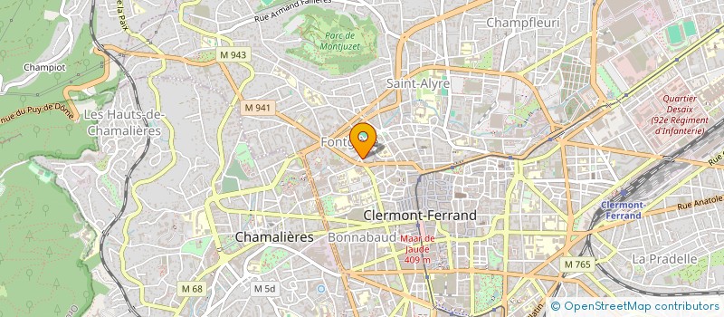 localisation de l'entreprise MONSIEUR GERARD PIOT à CLERMONT-FERRAND