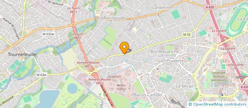 localisation de l'entreprise MONSIEUR GERARD PIOVESAN à TOULOUSE