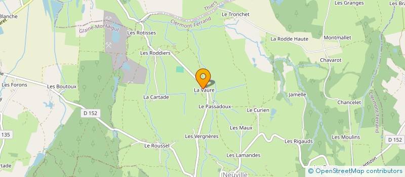 localisation de l'entreprise MONSIEUR GERARD PIREYRE à NEUVILLE