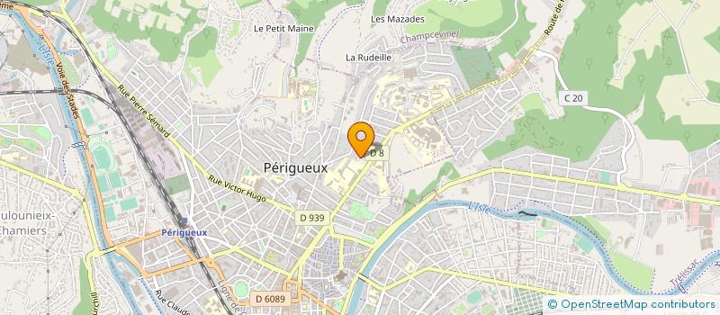 localisation de l'entreprise MONSIEUR GERARD PLACAIS à PERIGUEUX