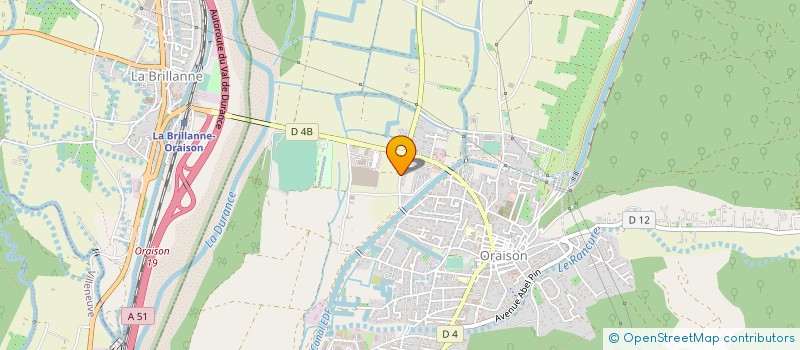 localisation de l'entreprise MONSIEUR GERARD PLAUCHUD  ORAISON