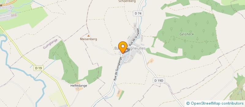 localisation de l'entreprise MONSIEUR GERARD POINSIGNON  HAUTE-VIGNEULLES