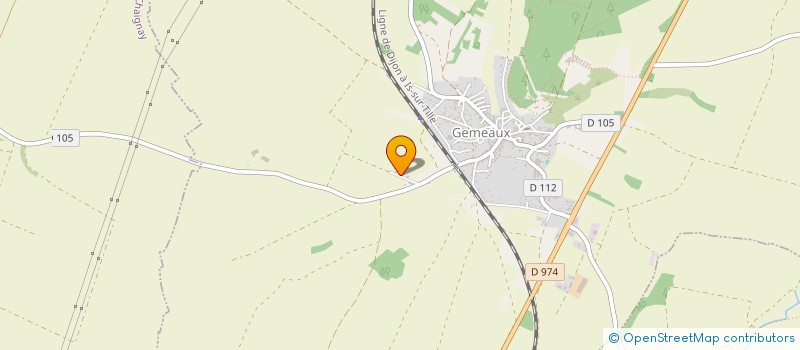 localisation de l'entreprise MONSIEUR GERARD POINSOT  GEMEAUX