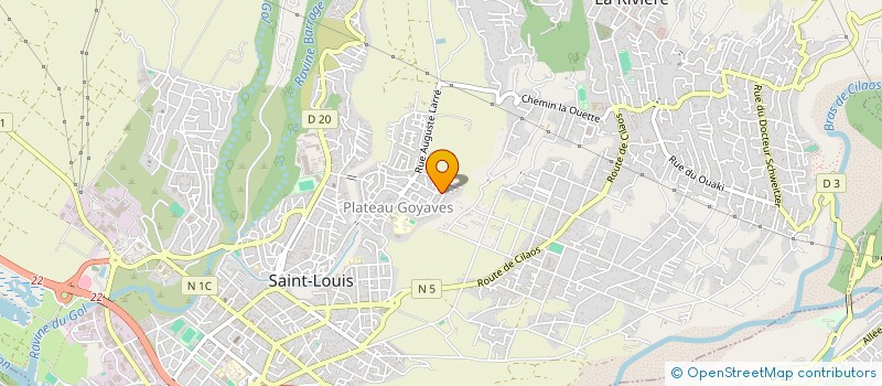 localisation de l'entreprise MONSIEUR GERARD POIRIER à SAINT-LOUIS
