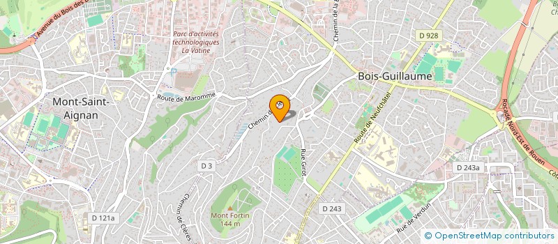 localisation de l'entreprise MONSIEUR GERARD POLLE à BOIS-GUILLAUME