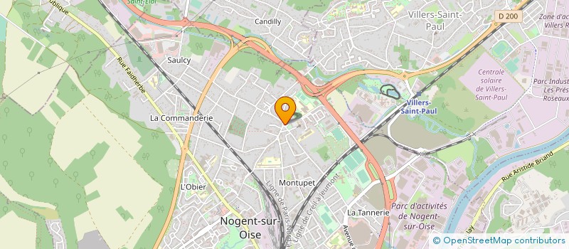 localisation de l'entreprise MONSIEUR GERARD PONTHIEUX à NOGENT-SUR-OISE
