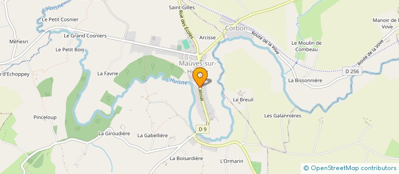 localisation de l'entreprise MONSIEUR GERARD PORTAIS à LE PIN-LA-GARENNE