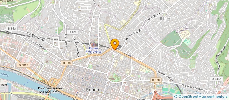 localisation de l'entreprise MONSIEUR GERARD POTHIN  ROUEN