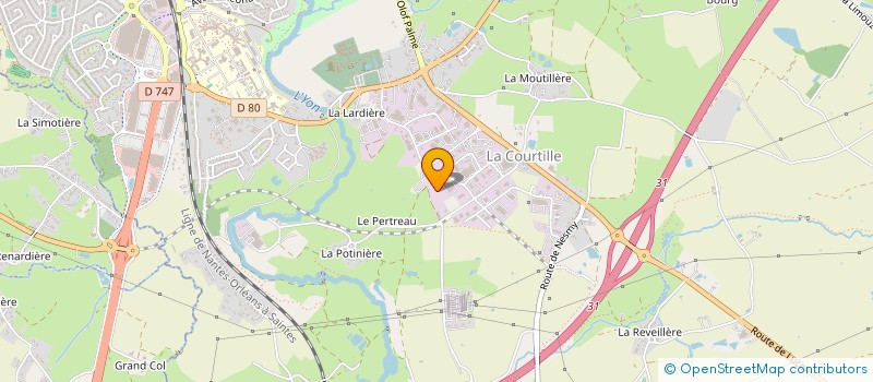 localisation de l'entreprise MONSIEUR GERARD POTIER à ROCHE SUR YON (LA)
