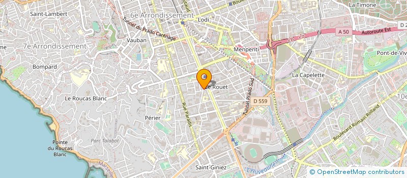 localisation de l'entreprise MONSIEUR GERARD POUCE à MARSEILLE