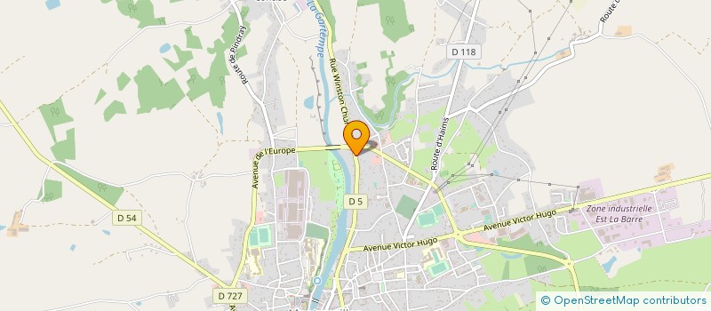 localisation de l'entreprise MONSIEUR GERARD POUCEL à MONTMORILLON