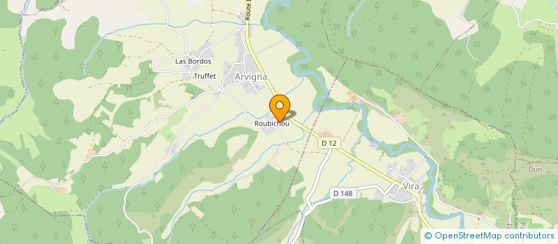localisation de l'entreprise MONSIEUR GERARD POUIL à ARVIGNA