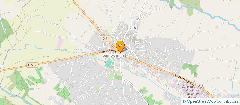 localisation de l'entreprise MONSIEUR GERARD POULIN  SAINT-CANNAT