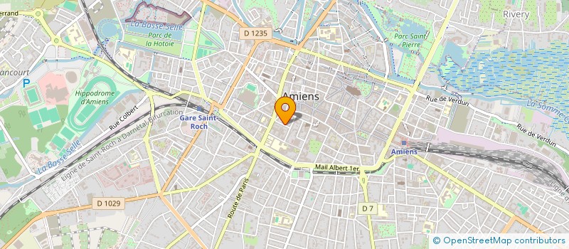 localisation de l'entreprise MONSIEUR GERARD POURCHEZ à AMIENS
