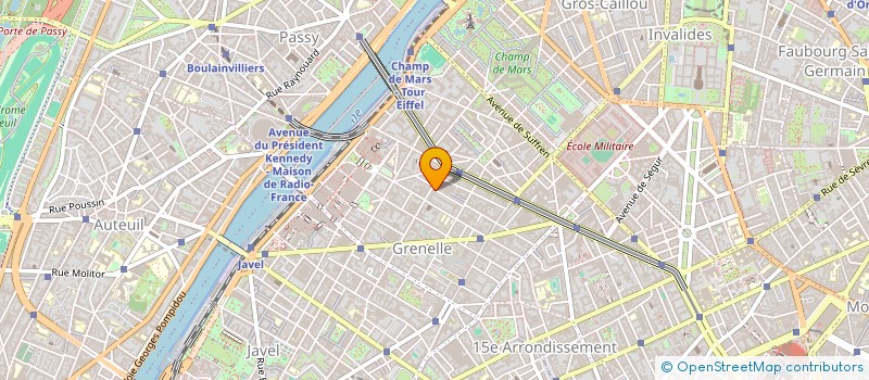 localisation de l'entreprise MONSIEUR GERARD POURROUQUET  PARIS