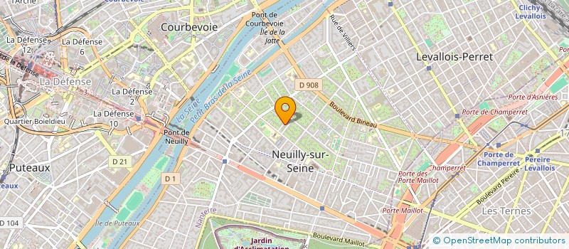 localisation de l'entreprise MONSIEUR GERARD PRESGURWIC à NEUILLY-SUR-SEINE
