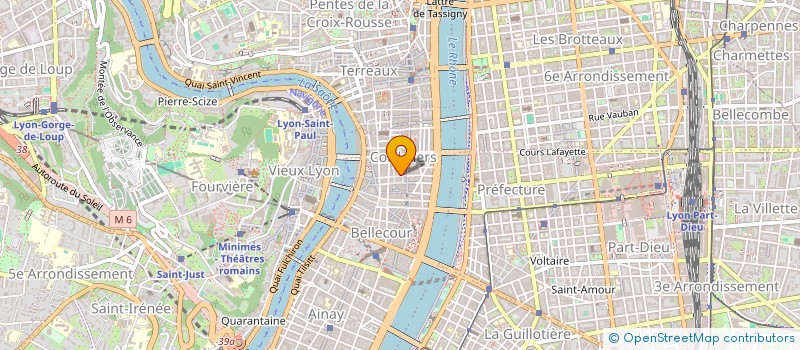 localisation de l'entreprise MONSIEUR GERARD PRETE  LYON