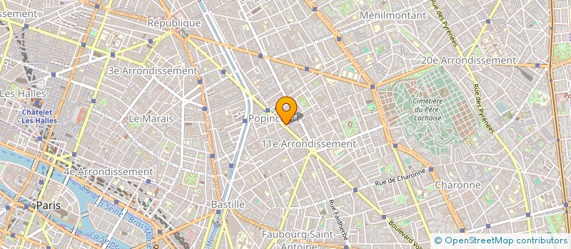 localisation de l'entreprise MONSIEUR GERARD PROBST  PARIS