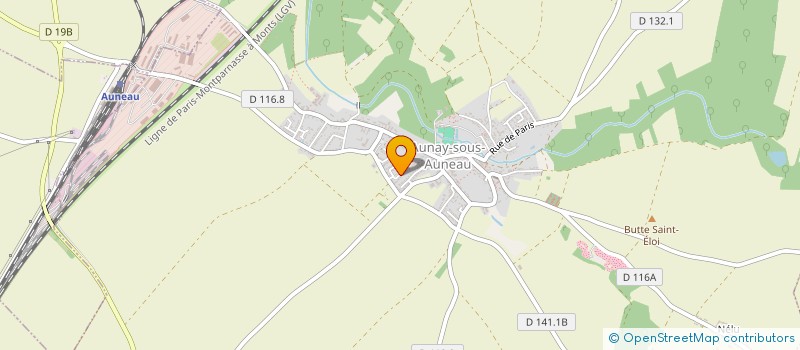 localisation de l'entreprise MONSIEUR GERARD PROVOOST à AUNAY-SOUS-AUNEAU