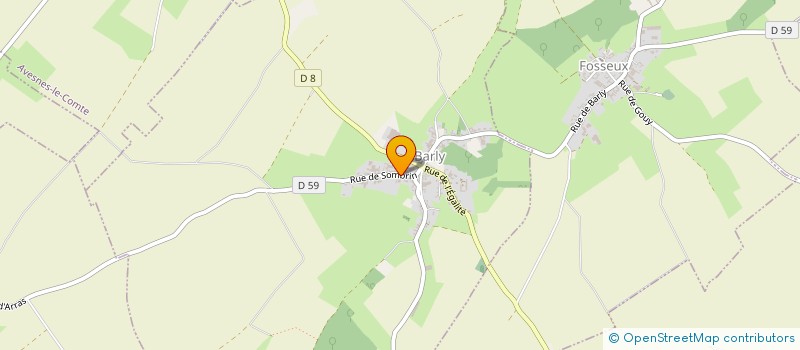 localisation de l'entreprise MONSIEUR GERARD PRUVOST  BARLY