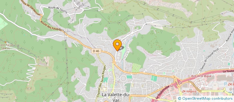 localisation de l'entreprise MONSIEUR GERARD PRZYBYLSKI  LA VALETTE DU VAR