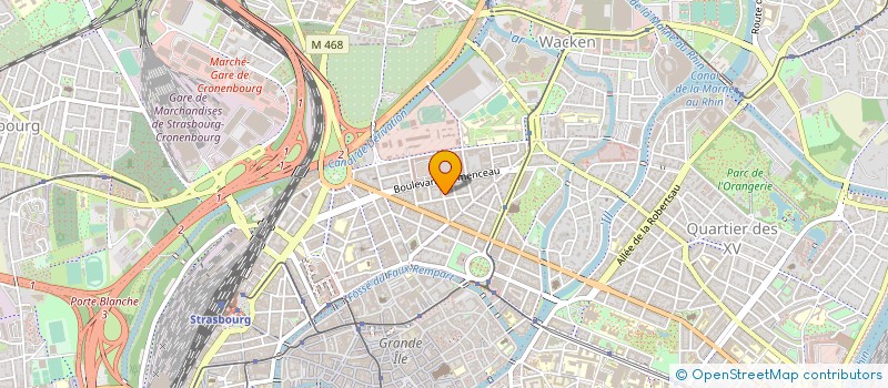 localisation de l'entreprise MONSIEUR GERARD PUEL à STRASBOURG
