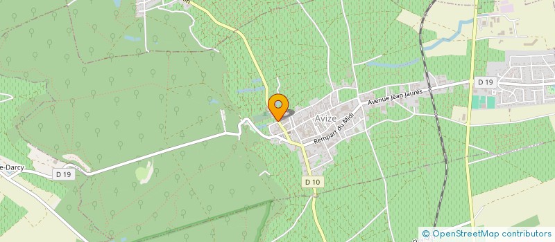 localisation de l'entreprise MONSIEUR GERARD QUENARD  LE MESNIL-SUR-OGER